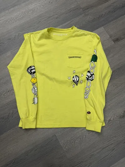 Pre-owned Chrome Hearts Matty Boy Link Longsleeve In Green