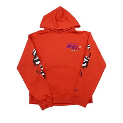 Pre-owned Chrome Hearts Matty Boy Sadistic Lipstick Hoodie 'red/orange'