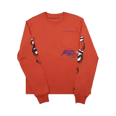 Pre-owned Chrome Hearts Matty Boy Sadistic Lipstick Long-sleeve 'red'
