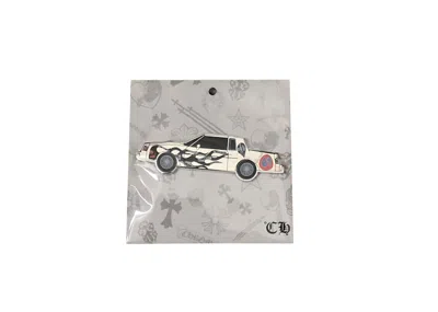 Pre-owned Chrome Hearts Matty Boy Sex Records Car Pin In Silver/black In Multi