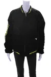 Chrome Hearts Matty Boy X Kosh & Co Reversible Souvenir Graphic Print Varsity Jacket Xl In Black