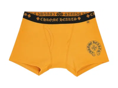 Pre-owned Chrome Hearts Men's  Boxer Brief Short In Yellow