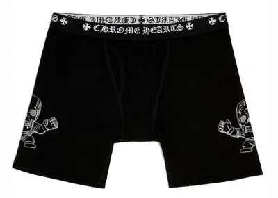 Pre-owned Chrome Hearts Men's  Foti Boxer Brief Long In Black