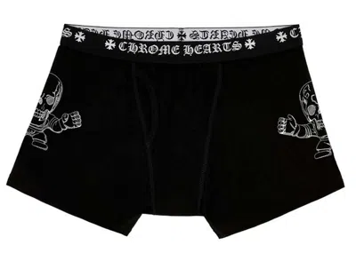 Pre-owned Chrome Hearts Men's  Foti Boxer Brief Shorts In Black