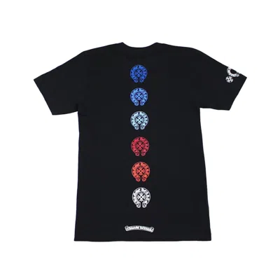 Pre-owned Chrome Hearts Men's  Horse Shoe T-shirt In Black