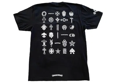 Pre-owned Chrome Hearts Men's  Logo T-shirt In Black