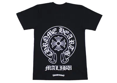 Pre-owned Chrome Hearts Men's  Malibu Exclusive T-shirt In Black