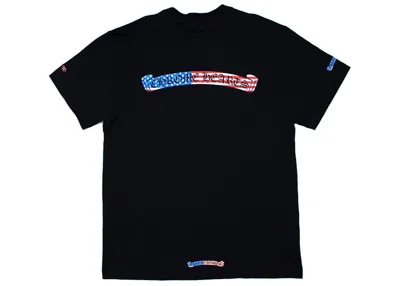 Pre-owned Chrome Hearts Men's  Matty Boy America T-shirt In Black