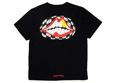 Pre-owned Chrome Hearts Men's  Matty Boy Chomper T-shirt In Black