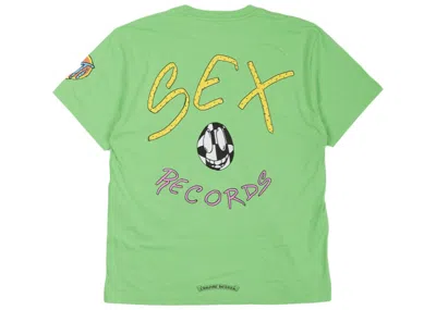 Pre-owned Chrome Hearts Men's  Matty Boy Sex Records T-shirt In Citrus In Orange