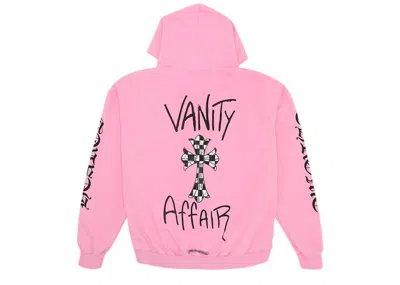 Pre-owned Chrome Hearts Men's  Matty Boy Vanity Affair Hoodie In Pink