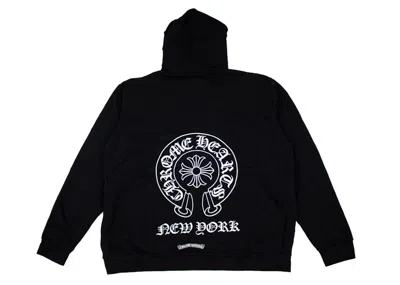 Pre-owned Chrome Hearts Men's  New York Exclusive Hoodie In Black