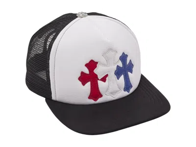 Pre-owned Chrome Hearts Men's  Trucker Hat In Red/white/blue