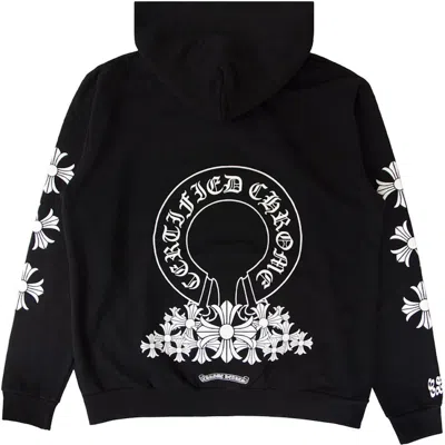 Pre-owned Chrome Hearts Men's  X Drake Certified Lover Boy Hoodie In Black (miami Exclusive)