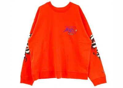 Pre-owned Chrome Hearts Men's  X Matty Boy Ppo U Hd Plvr Sweatshirt In Red