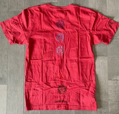 Pre-owned Chrome Hearts Miami Exclusive Formula 1 Tee Red Size Medium ?✅