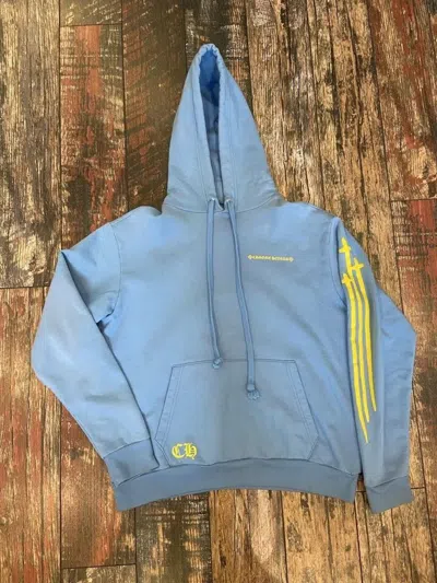 Pre-owned Chrome Hearts Miami Exclusive Hoodie In Blue