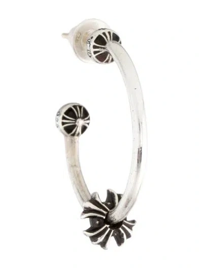 Pre-owned Chrome Hearts Mini Spinner Single Hoop Earring In Multi