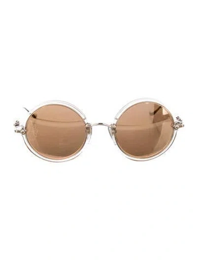 Pre-owned Chrome Hearts Moist Round Sunglasses