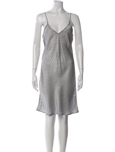 Pre-owned Chrome Hearts Monogram Cross Print Mini Dress In Multicolor