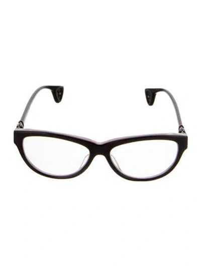 Pre-owned Chrome Hearts Monthly's Cat-eye Eyeglasses In Multi