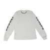 Chrome Hearts Neck Logo Long Sleeve T-shirt White