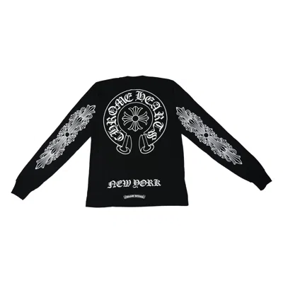 Chrome Hearts New York Exclusive Horseshoe L/s T-shirts Black