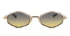 Chrome Hearts Nip Slip - Gold Plated / Dark Tortoise Sunglasses In Brown