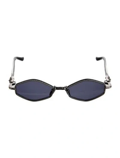 Pre-owned Chrome Hearts 'nip Slip' Narrow Sunglasses In Silver