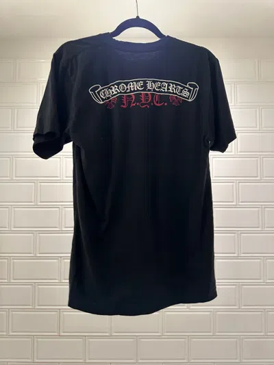 Pre-owned Chrome Hearts Nyc City Tee In Black