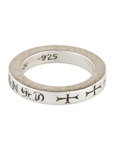 Pre-owned Chrome Hearts Nyc Explicit Spacer Ring In Multi