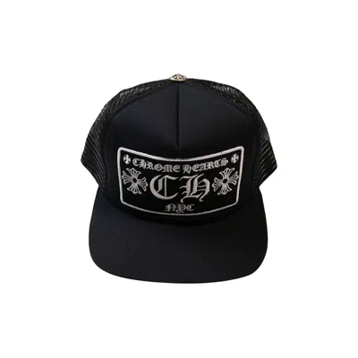 Pre-owned Chrome Hearts Nyc Trucker Hat 'black' | Men's Size Onesize