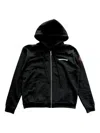 Chrome Hearts Nyc Zip Up Hoodie In Black