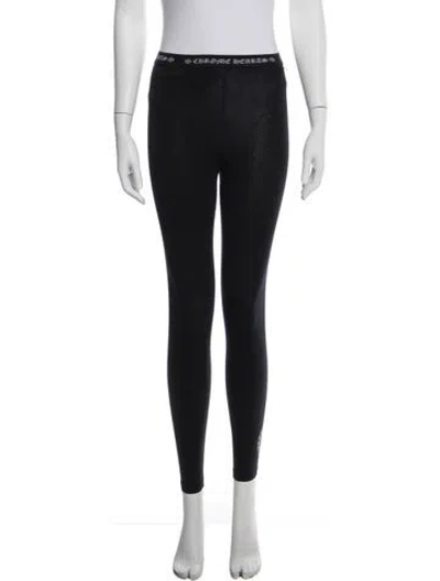 Pre-owned Chrome Hearts Nylon Skinny Leg Pants In Black