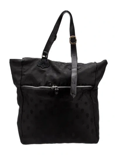 Pre-owned Chrome Hearts Nylon Weekender Bag Vintage In Black