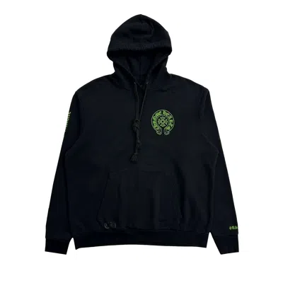 Pre-owned Chrome Hearts Online Exclusive Hoodie 'black/green' | Men's Size Xl