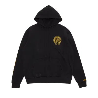 Pre-owned Chrome Hearts Online Exclusive Hoodie 'black/yellow' | Men's Size M