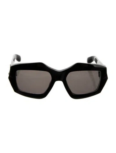 Pre-owned Chrome Hearts Orgyanic Square Sunglasses W/ Tags In Black