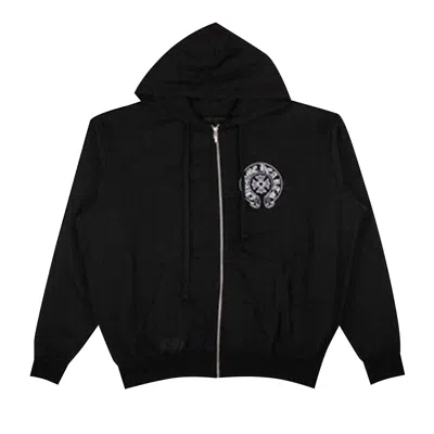 Pre-owned Chrome Hearts Osaka Horseshoe Hoodie 'black' | Men's Size M