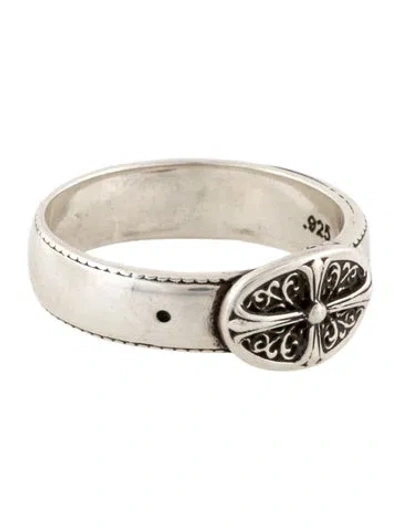 Pre-owned Chrome Hearts Oval Belt Buckle Ring In Multi
