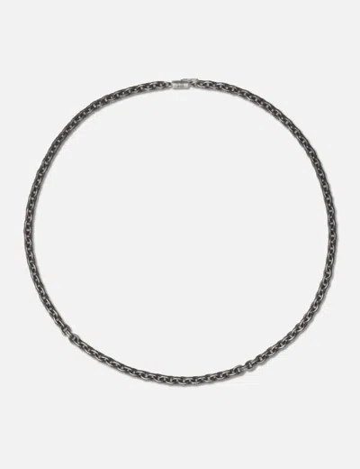 Chrome Hearts Paper Chain Necklace In Metallic