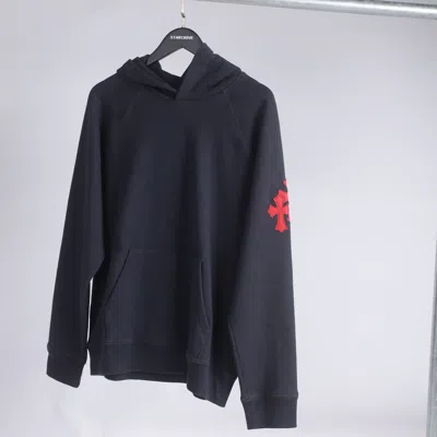 Pre-owned Chrome Hearts Paperjam Ch Hoodie In Blue