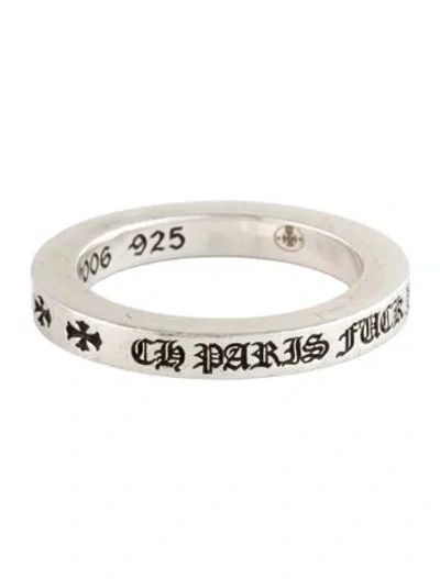 Pre-owned Chrome Hearts Paris Explicit Spacer Band In Multicolor