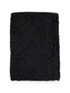 Chrome Hearts Patterned Bath Towel In Black