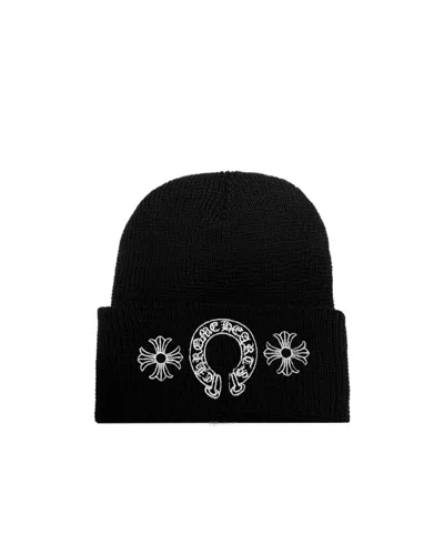 Chrome Hearts Patterned Hat In Black