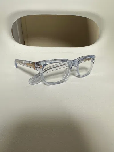 Chrome Hearts Pen15 Periwinkle Clear Frame Eye Glasses with Gold Decor Chrome Hearts Pen 15 Sunglasses Crystal/Gold | eBay main image 2