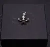 Chrome Hearts Pendant With Diamonds In Metallic