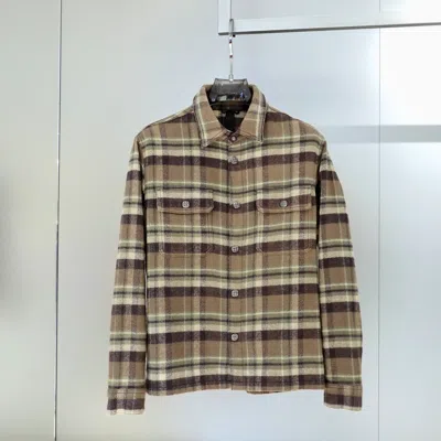 Chrome Hearts Plaid Shirt In Multicolor