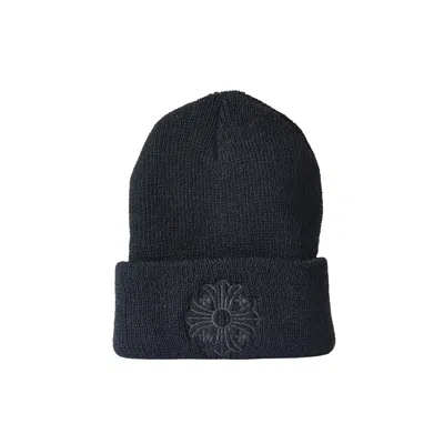 Chrome Hearts Plus Cross Beanie Black