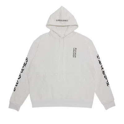 Pre-owned Chrome Hearts Plus Cross Horseshoe Hoodie 'white'